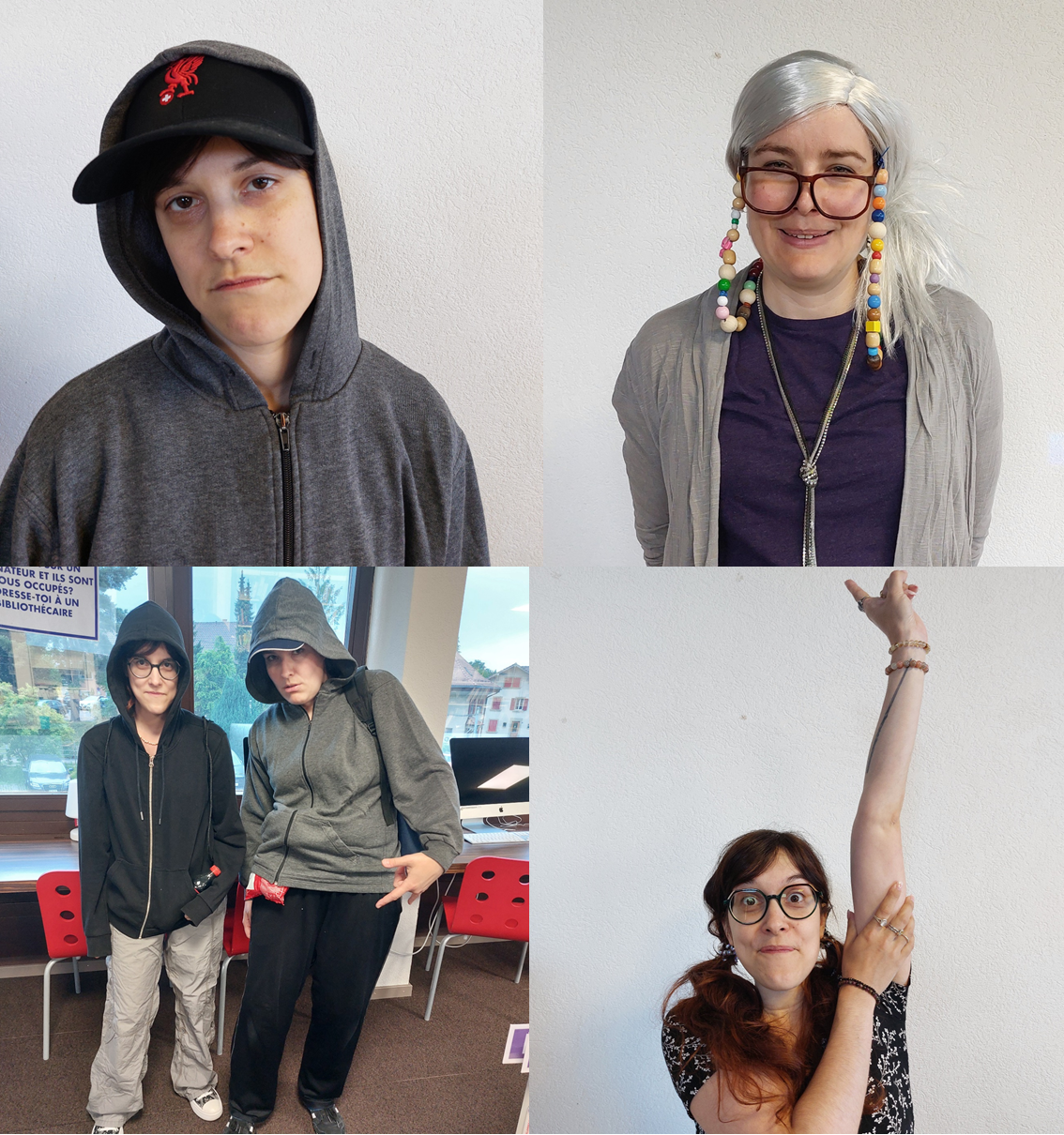 Blaise-Emile, Edmée-Alma, la racaille et Marie-Pâquerette Blaise-Emile, Edmée-Alma, la racaille et Marie-Pâquerette